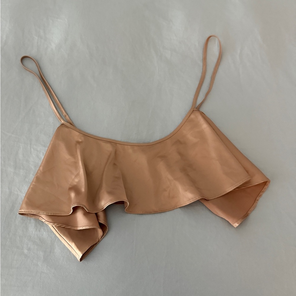 SKIMS Shine Satin Crop Camisole